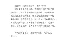 我很幸运初中作文