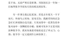 一个人真好作文