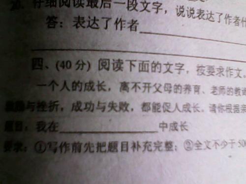 美丽绽放组成600字