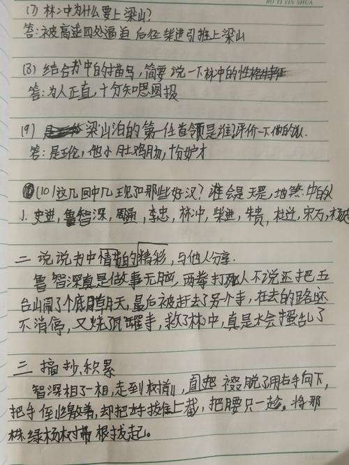 阅读《水Mar传》后的样本文章