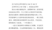 过春节的作文300字