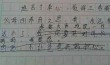 一件小事作文300字