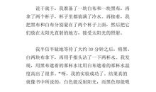 寒假里的一件事400字