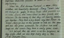 中秋节趣事作文