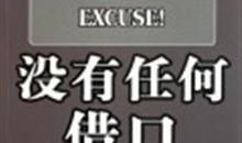 《没有任何借口》500字读后感