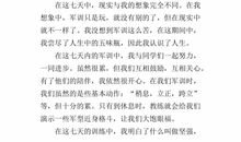 那段温暖的日子作文