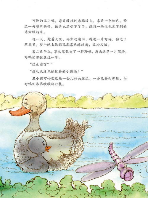 丑小鸭和我500个字组成