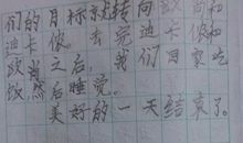 一年级日记大全50字