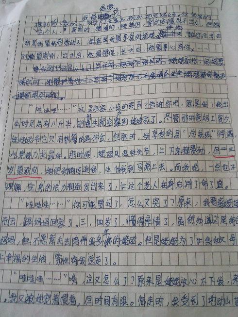 启蒙作文400字