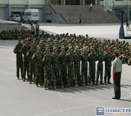 军事训练第三天组成400字