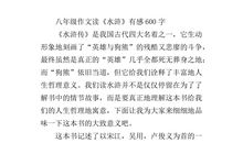 水浒传的读后感600字