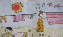 我为妈妈做的一件事