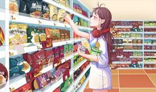 逛超市小学作文