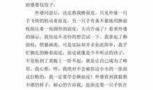 小学生作文包饺子