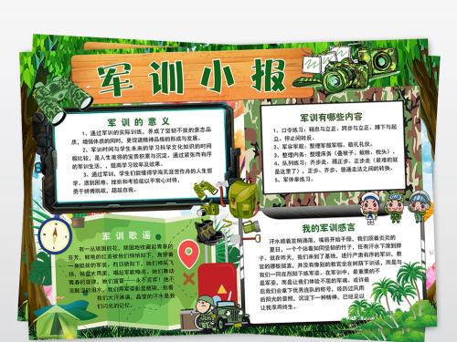 军事训练统一组成