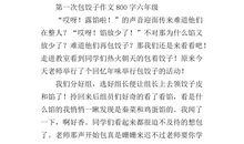 关于包饺子的作文400字