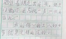 小学生日记我的妈妈