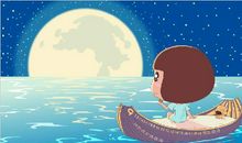 中秋节赏月作文