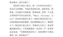 圣诞节作文100字