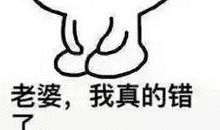 和老婆道歉的话