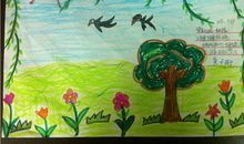 我眼中的春天300字