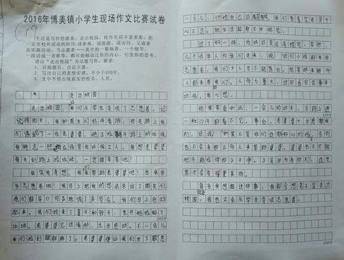 校外七年级作文