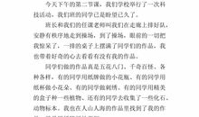 一次有趣的活动作文400字