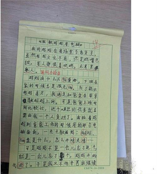 母亲的作文400字