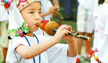 我学会了吹葫芦丝