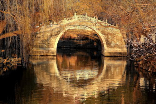 家乡石拱桥组成