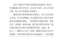 三年级作文过年