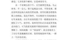 幸福瞬间作文
