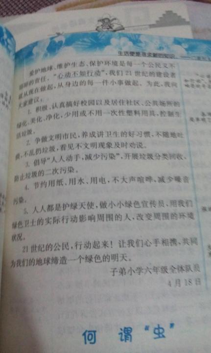 小学环境提案构成