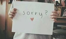 跟女生道歉的话