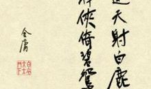 金庸小说读后感