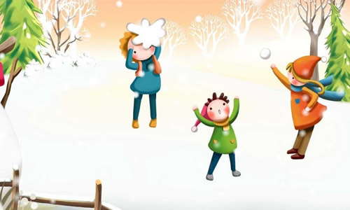 打雪仗小学组成