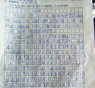 高中入学搞笑论文样本论文