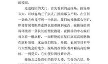 四年级作文公园景色