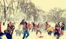 作文打雪仗500字