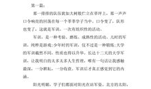 军训心得体会800字