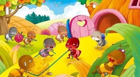 描述快乐小蚂蚁的句子描述蚂蚁的辛勤工作的句子