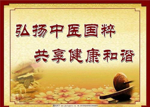 推广中医药文化句