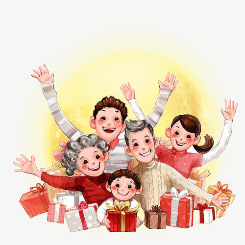 家庭成员寄红包谢谢句1