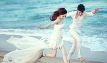 朋友晒婚纱照祝福语