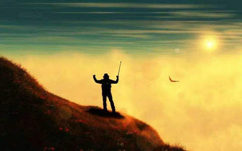 人们生活，不寻求致富，但不寻求遗憾或遗憾