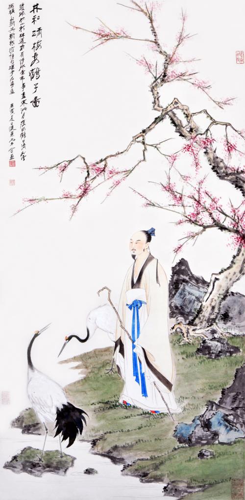 描述白鹤的诗是什么