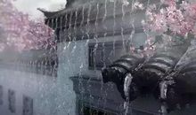 下雨时候的诗句
