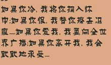 跟对象说2020年情话