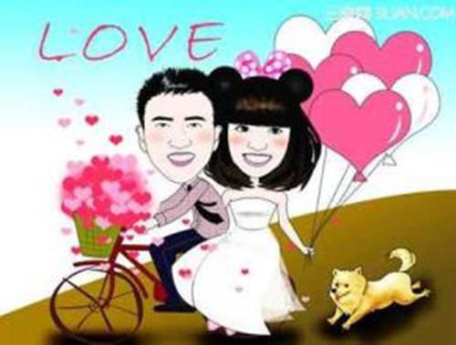 成语祝福新婚夫妇