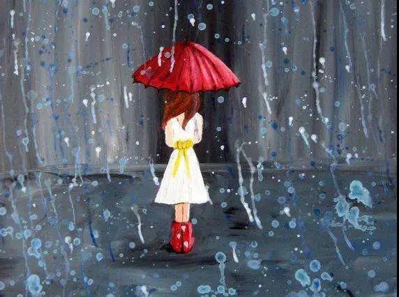 在雨天具有艺术意味的简短句子